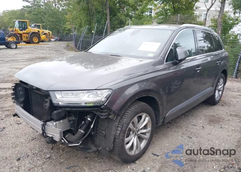 2018 Audi Q7 2.0T Premium z USA, uszkodzony, nr VIN WA1LHAF76JD049403